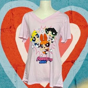 The Powerpuff Girls 2016 Pink Graphic T-shirt